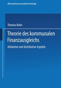 Cover Theorie des kommunalen Finanzausgleichs