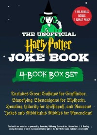 Cover Unofficial Joke Book for Fans of Harry Potter 4-Book Box Set