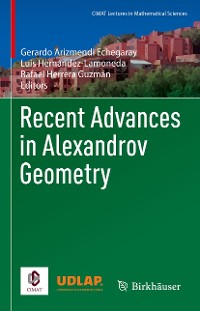 Cover Recent Advances in Alexandrov Geometry