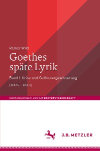 Cover Goethes späte Lyrik
