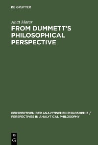 Cover From Dummett's Philosophical Perspective