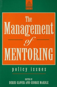 Cover The Management of Mentoring