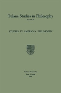 Cover Studies in American Philosophy