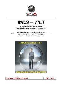 Cover MCS - TILT Multiple Chemical Sensitivity - Toxicant Induced Loss of Tolerance