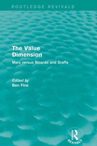 Cover Value Dimension (Routledge Revivals)