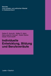 Cover Individuelle Entwicklung, Bildung und Berufsverfäufe