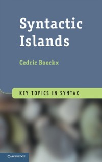 Cover Syntactic Islands