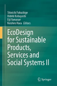 Cover EcoDesign for Sustainable Products, Services and Social Systems II