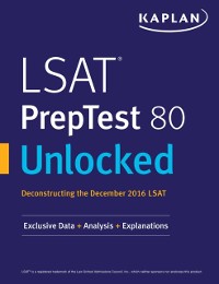 Cover LSAT PrepTest 80 Unlocked
