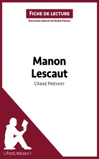 Cover Manon Lescaut de L'Abbé Prévost (Fiche de lecture)