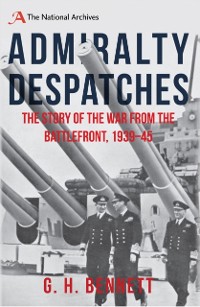 Cover Admiralty Despatches