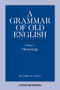 Cover A Grammar of Old English, Volume 1