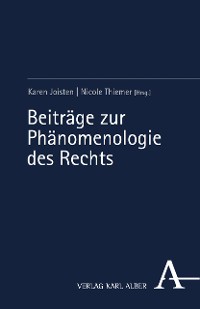 Cover Beiträge zur Phänomenologie des Rechts