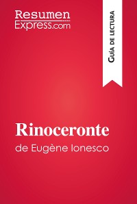 Cover Rinoceronte de Eugène Ionesco (Guía de lectura)