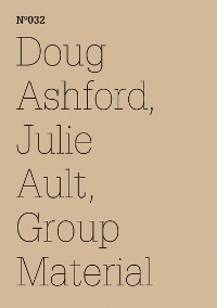 Cover Doug Ashford, Julie Ault, Group Material