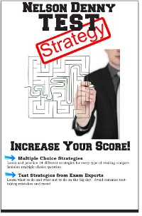 Cover Nelson Denny Test Strategy