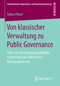 Cover Von klassischer Verwaltung zu Public Governance