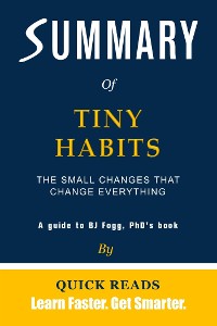 Cover Summary of Tiny Habits
