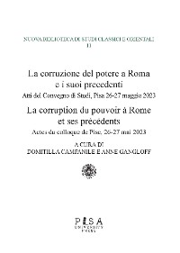 Cover La corruzione del potere a Roma e i suoi precedenti