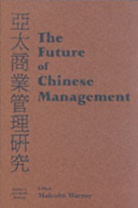 Cover Future of Chinese Management