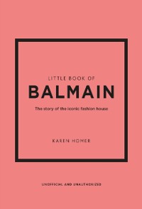 Cover Little Book of Balmain