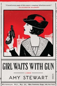 Cover Girl Waits With Gun