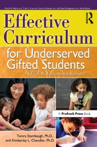 Cover Effective Curriculum for Underserved Gifted Students