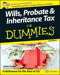 Cover Wills, Probate, and Inheritance Tax For Dummies, UK Edition