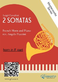 Cover (horn part) 2 Sonatas by Cherubini - French Horn and Piano