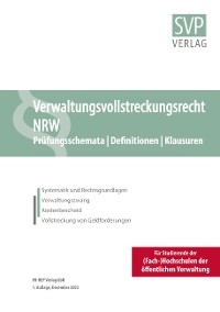 Cover Verwaltungsvollstreckungsrecht NRW