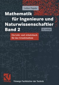 Cover Mathematik für Ingenieure und Naturwissenschaftler Band 2