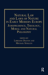 Cover Natural Law and Laws of Nature in Early Modern Europe