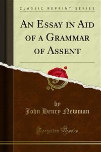 Cover An Essay in Aid of a Grammar of Assent
