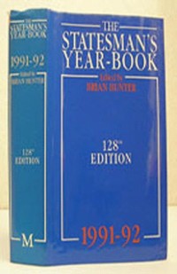 Cover Statesman's Yearbook: 1991-92