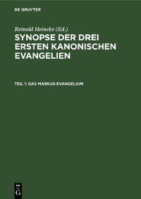 Cover Das Markus-Evangelium