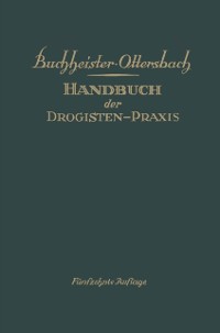 Cover Handbuch der Drogisten-Praxis