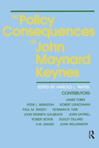 Cover Policy Consequences of John Maynard Keynes