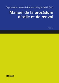 Cover Manuel de la procédure d'asile et de renvoi