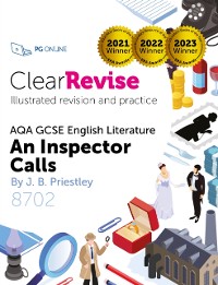 Cover ClearRevise AQA GCSE English Literature 8702, Priestley, An Inspector Calls