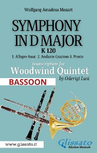 Cover (Bassoon) Symphony K 120 - Woodwind Quintet