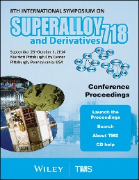 Cover Proceedings of the 8th International Symposium on Superalloy 718 and Derivatives