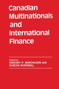 Cover Canadian Multinationals and International Finance