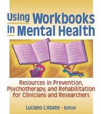 Cover Using Workbooks in Mental Health