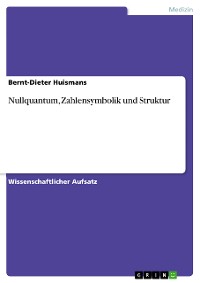Cover Nullquantum, Zahlensymbolik und Struktur