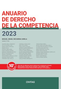Cover Anuario de Derecho de la Competencia 2023