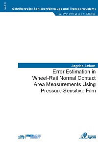Cover Error Estimation in Wheel-Rail Normal Contact Area Measurements Using Pressure Sensitive Film