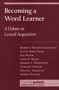 Cover Becoming a Word Learner
