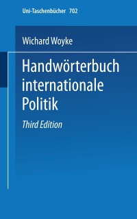 Cover Handwörterbuch Internationale Politik