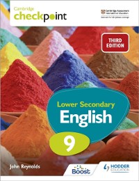 Cover Cambridge Checkpoint Lower Secondary English Student's Book 9 Third Edition
