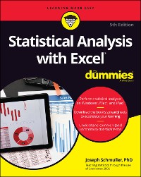 Cover Statistical Analysis with Excel For Dummies